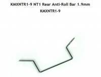 KMX NT1 R1-9 Barre anti-rouli KM RACING 1.9mm pour XRAY NT1